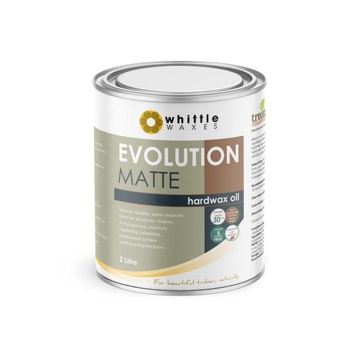 Whittle Waxes Evolution Hard Wax Oil Matt 2L