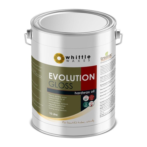 Whittle Waxes Evolution Hard Wax Oil Gloss 10L