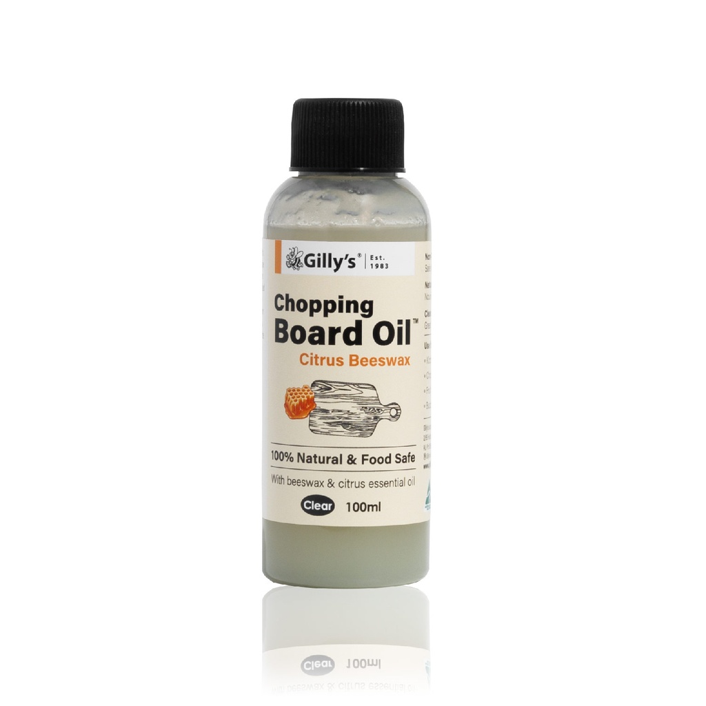 Gilly’s Chopping Board Oil - 100ML Citrus Beeswax