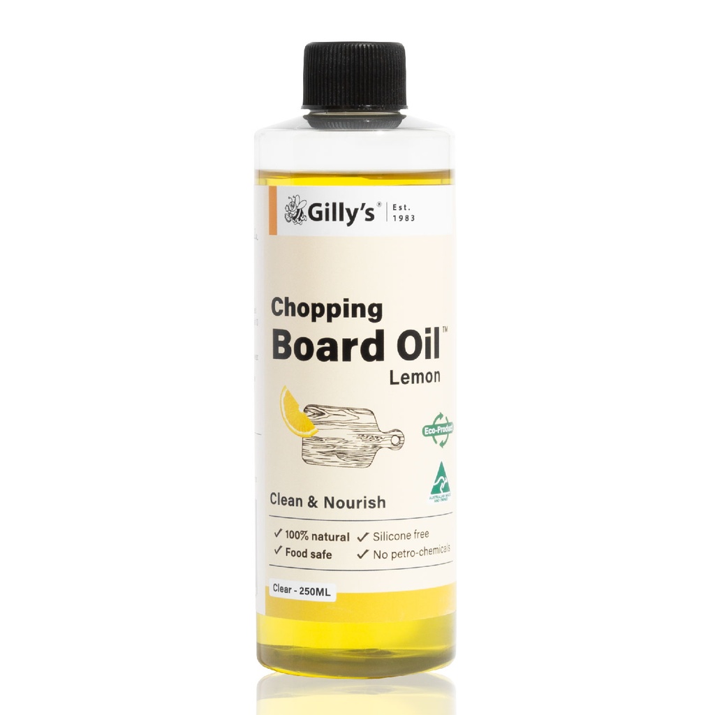 Gilly’s Chopping Board Oil - 250ML Lemon