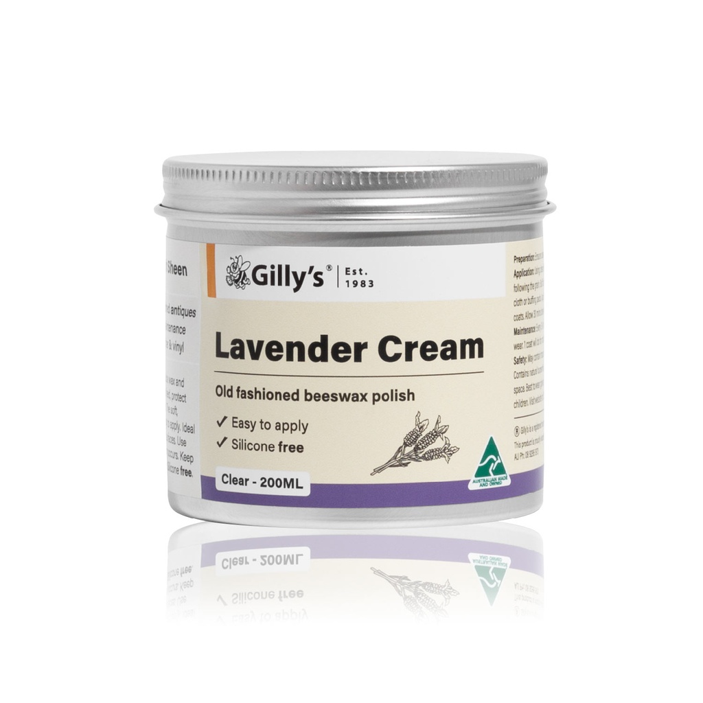 Gilly’s Cream Polish - 200ML Lavender