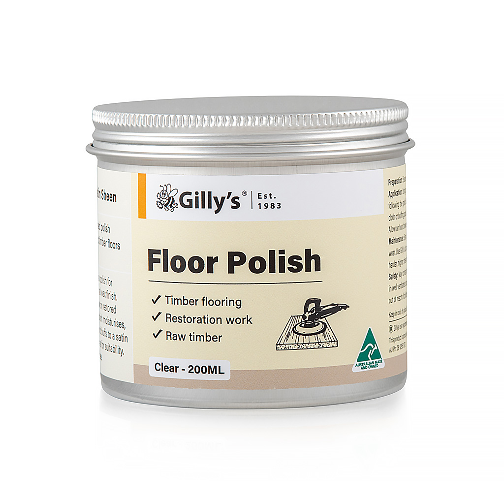 Gilly’s Floor Polish - 200ML Clear