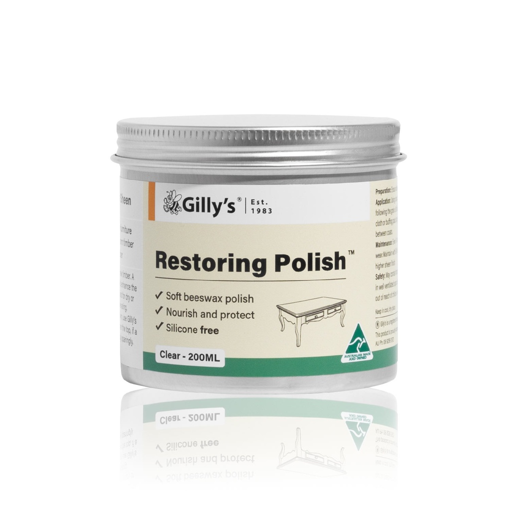 Gilly’s Restoring Polish - 200ML Clear