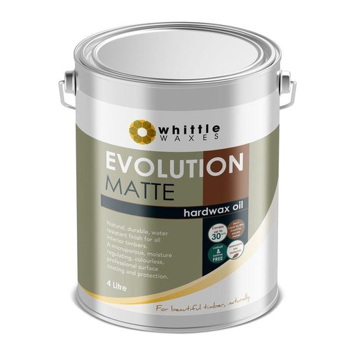 [WW-MATT-4L] Whittle Waxes Evolution Hard Wax Oil Matt 4L