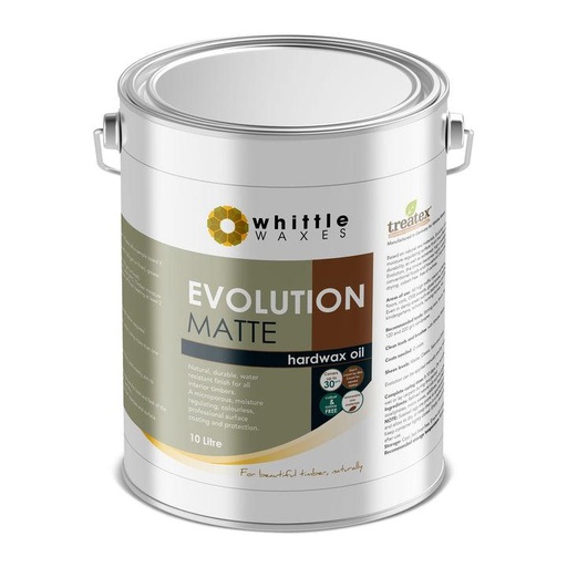 [WW-MATT-10L] Whittle Waxes Evolution Hard Wax Oil Matt 10L