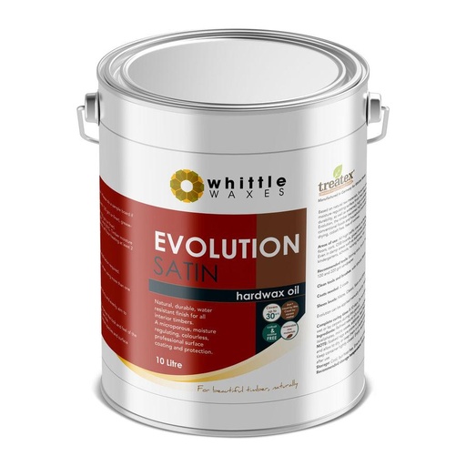[WW-SATIN-10L] Whittle Waxes Evolution Hard Wax Oil Satin 10L