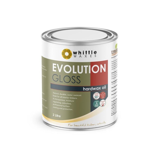 [WW-GLOSS-2L] Whittle Waxes Evolution Hard Wax Oil Gloss 2L