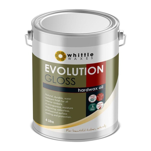 [WW-GLOSS-4L] Whittle Waxes Evolution Hard Wax Oil Gloss 4L