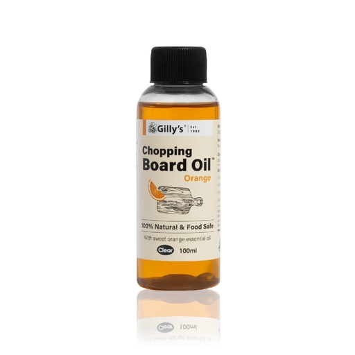 [GS-CBO100MLORANGE] Gilly’s Chopping Board Oil - 100ML Orange