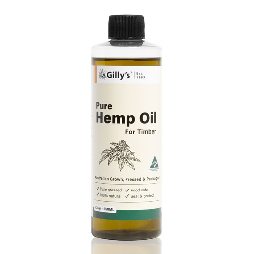 [GS-HEMPOIL250ML] Gilly’s Pure Hemp Oil - 250ML