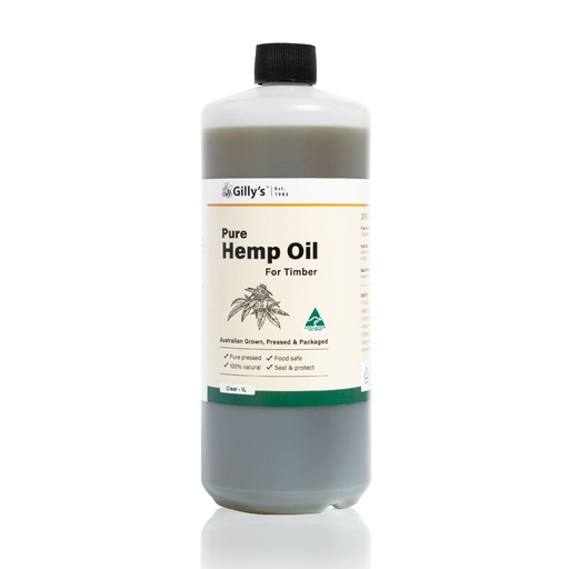[GS-HEMPOIL1L] Gilly’s Pure Hemp Oil - 1L