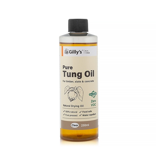[GS-PTO250ML] Gilly’s Pure Tung Oil 250ML