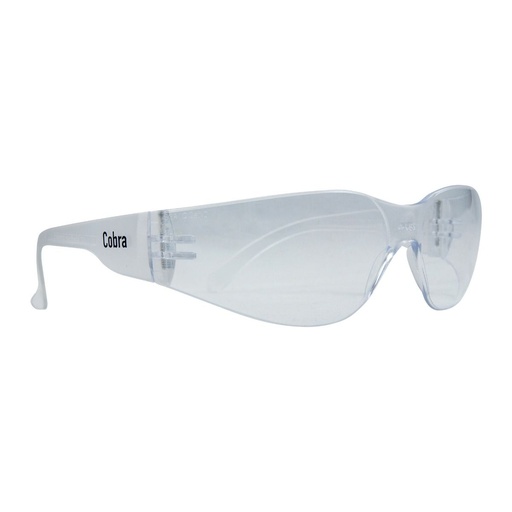 [ASW-128SGCFA] Cobra Clear Safety Glasses
